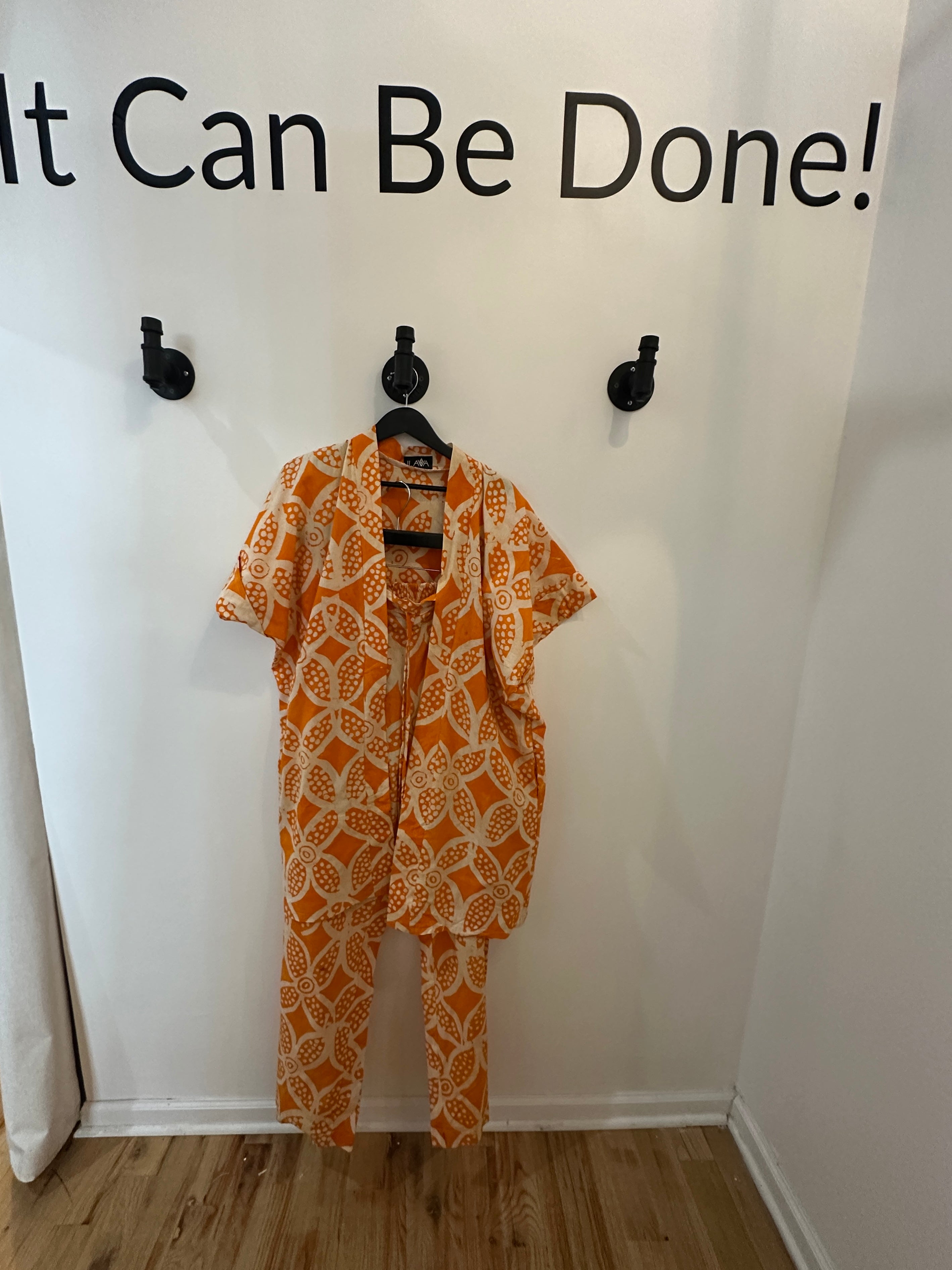 The Raha Set - Orange Batiki