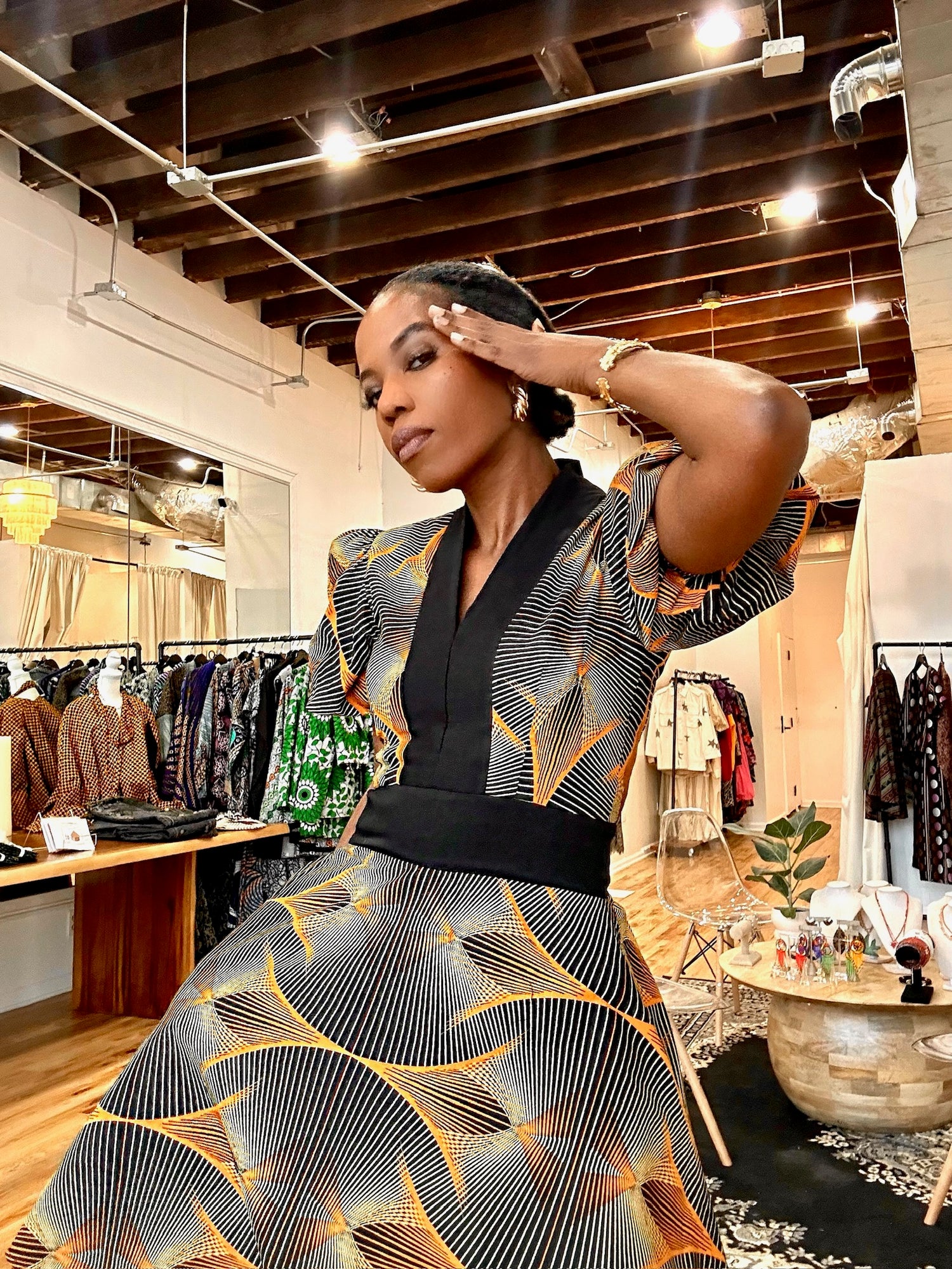 The Sahara Flare Dress