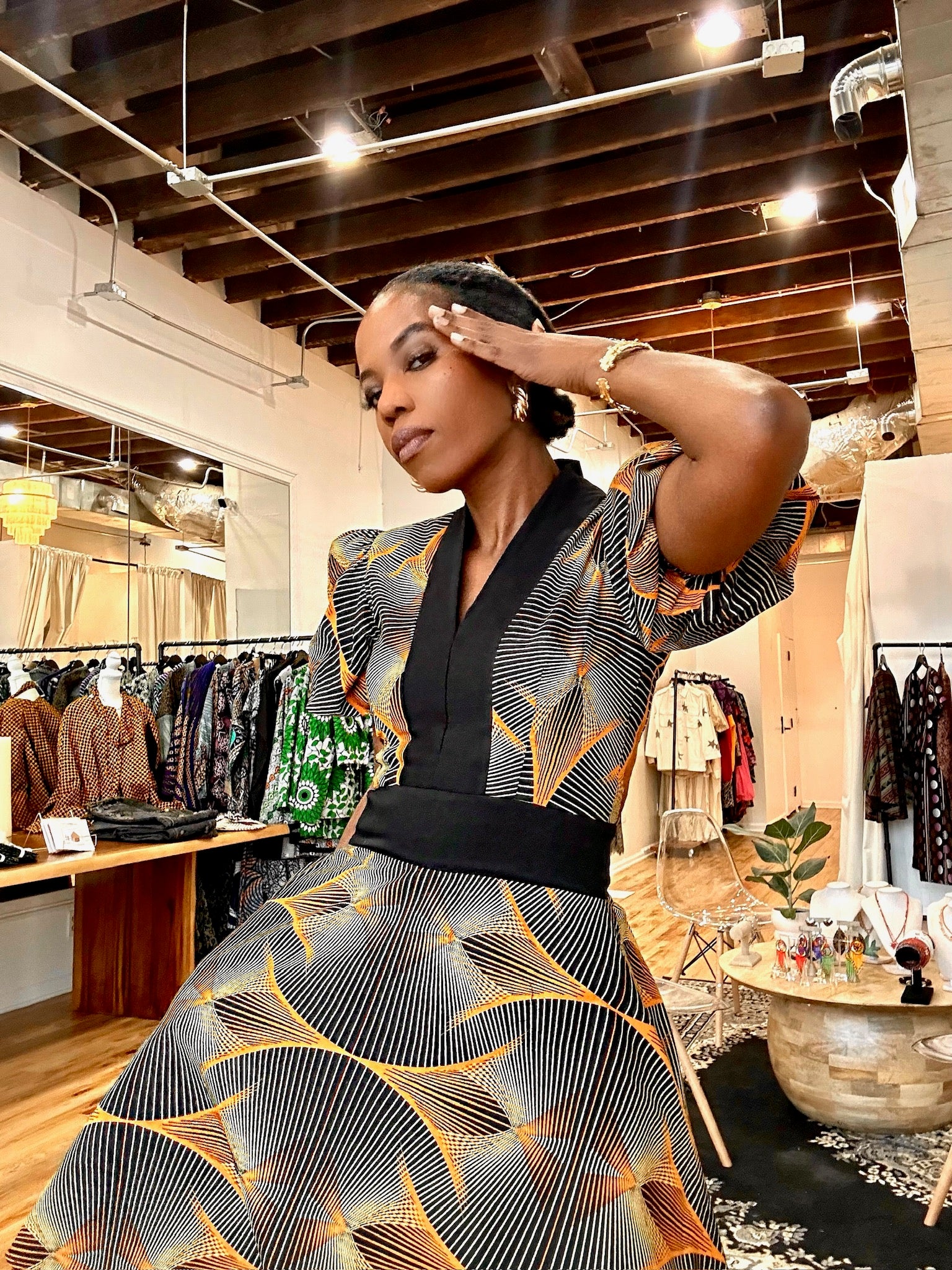 The Sahara Flare Dress