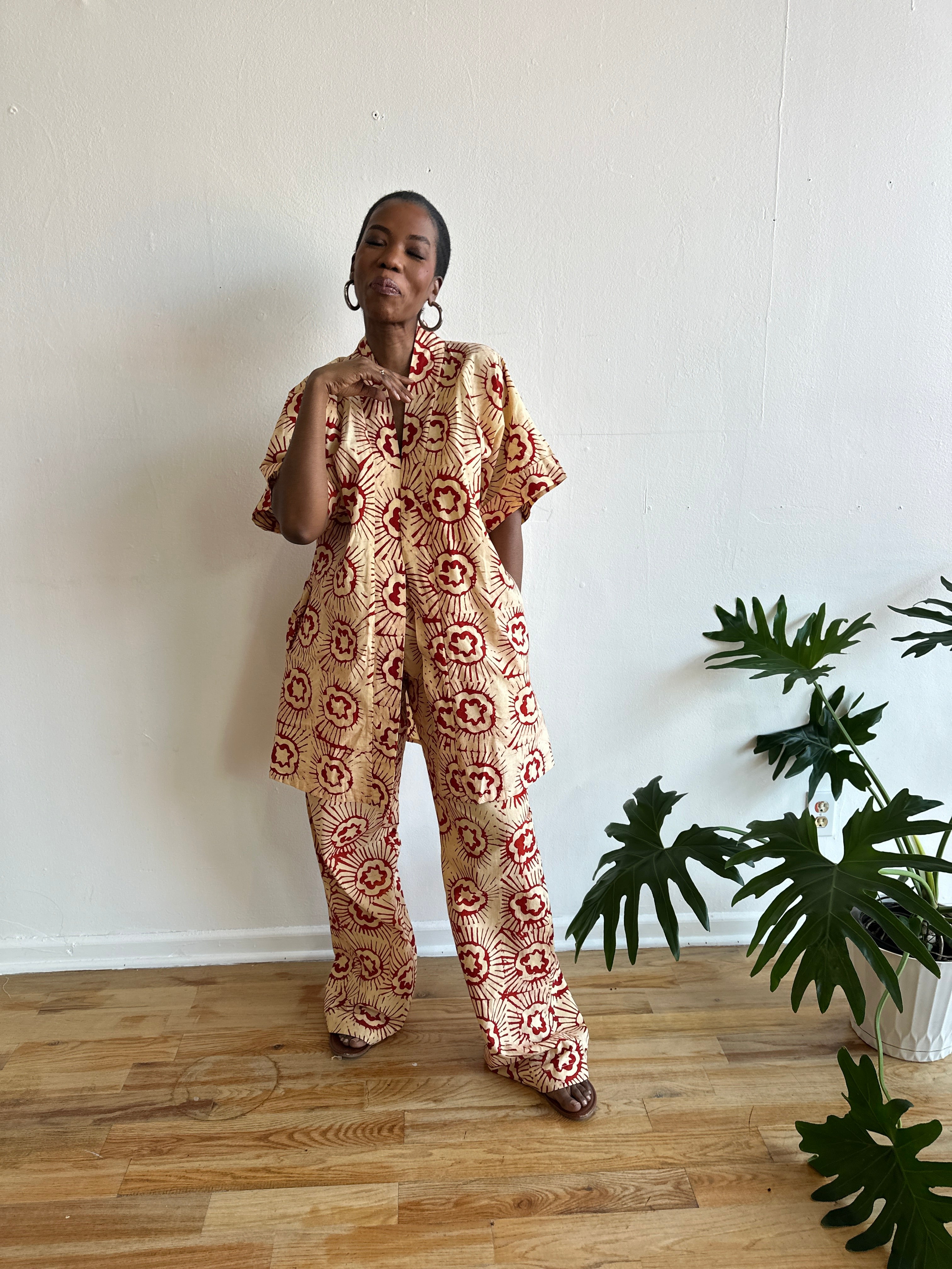 The Raha Set - Cinnamon Batiki