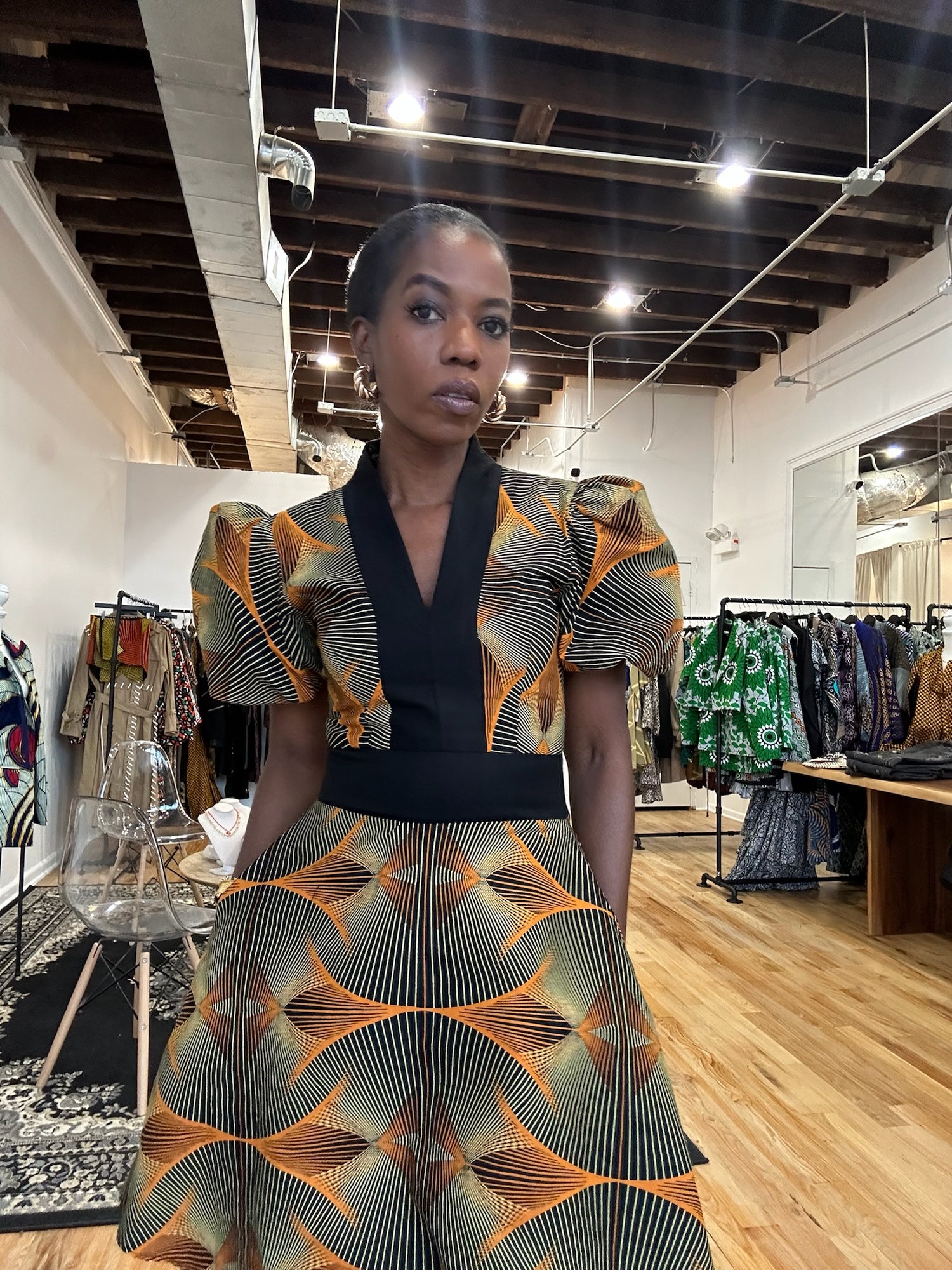 The Sahara Flare Dress