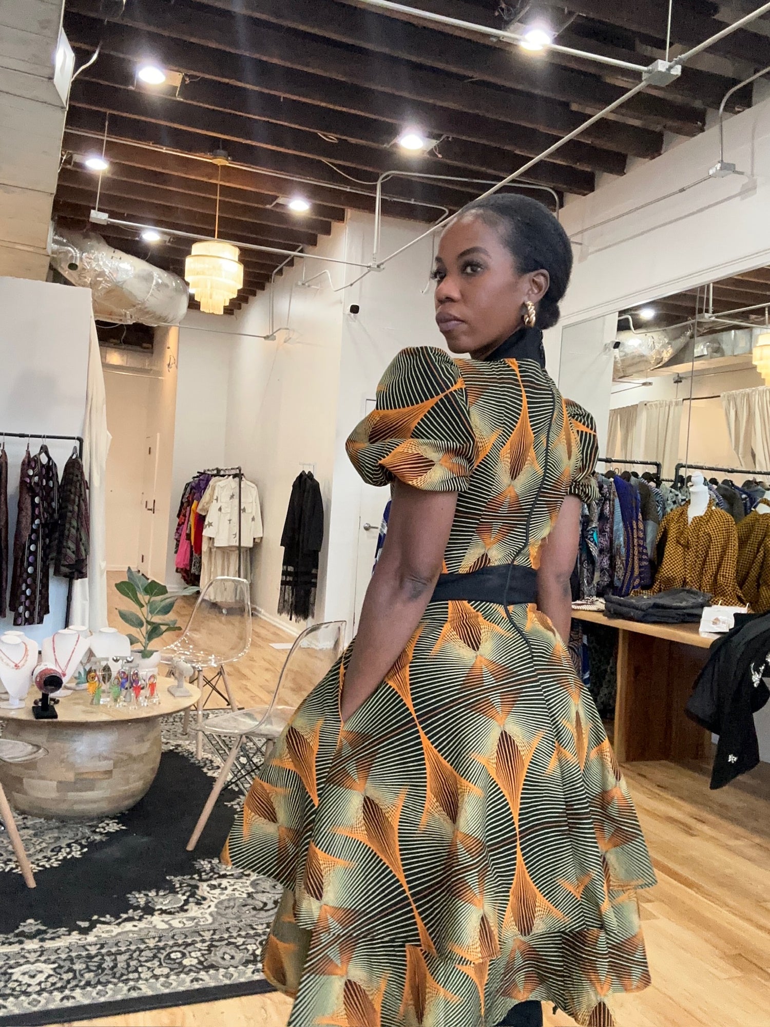 The Sahara Flare Dress