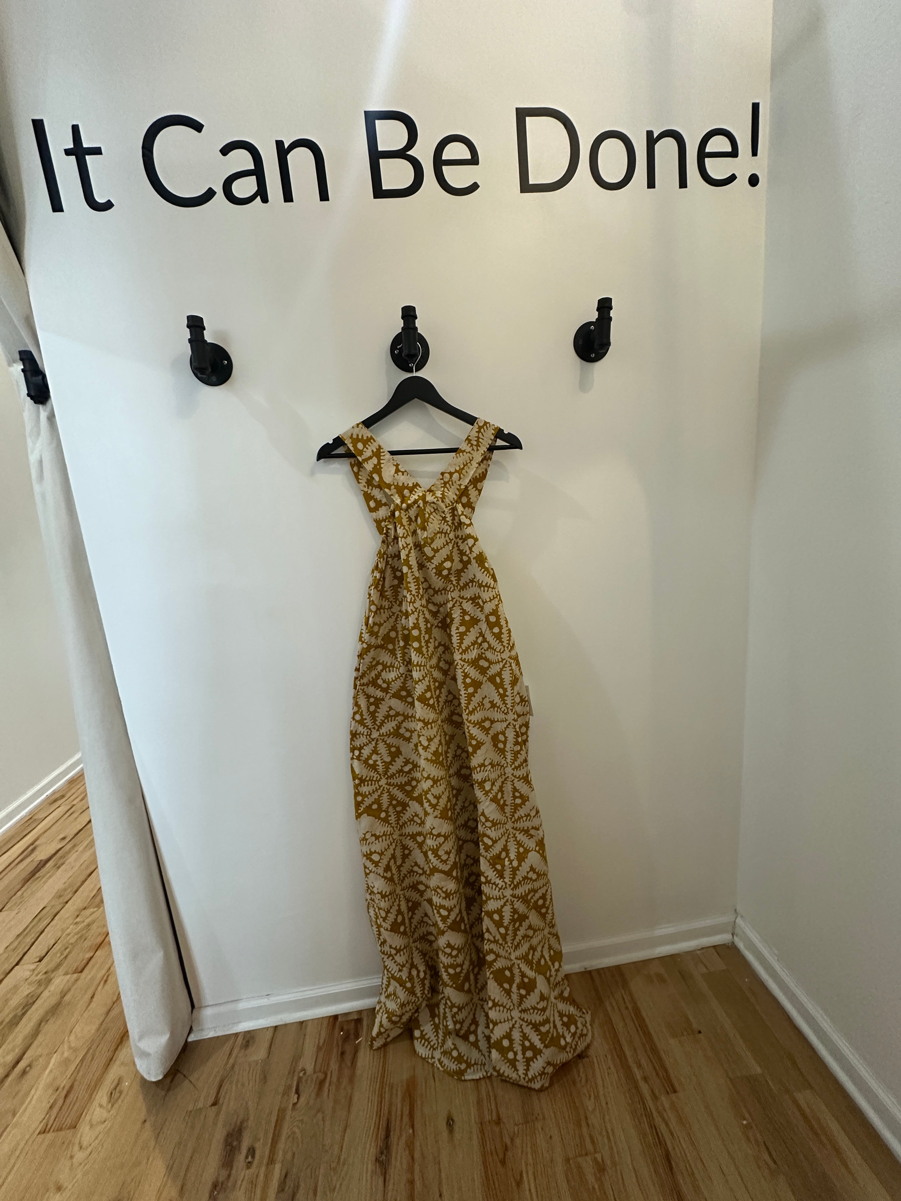The Mrembo Dress- Brown Batiki