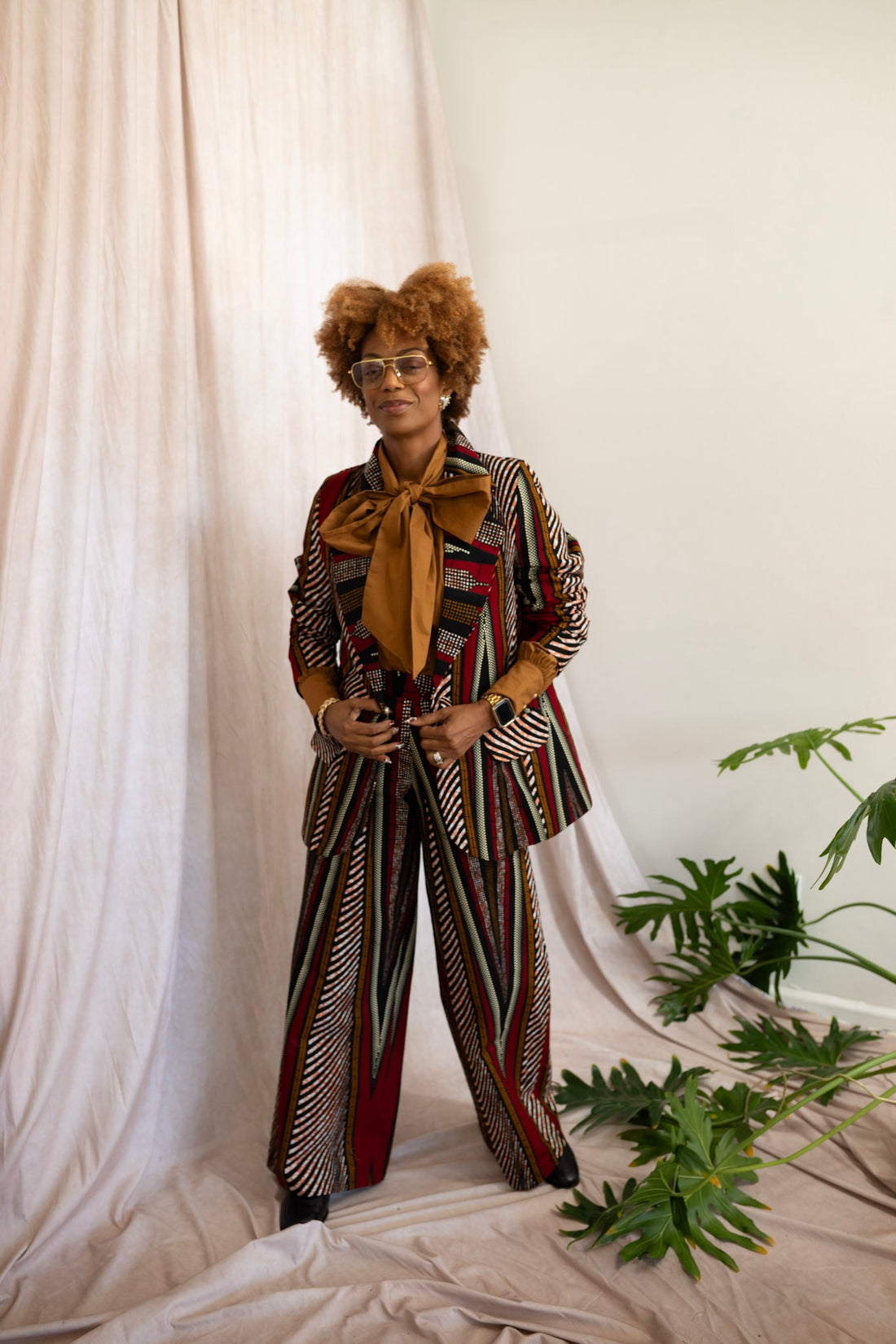 The Diplomat African Print Suit