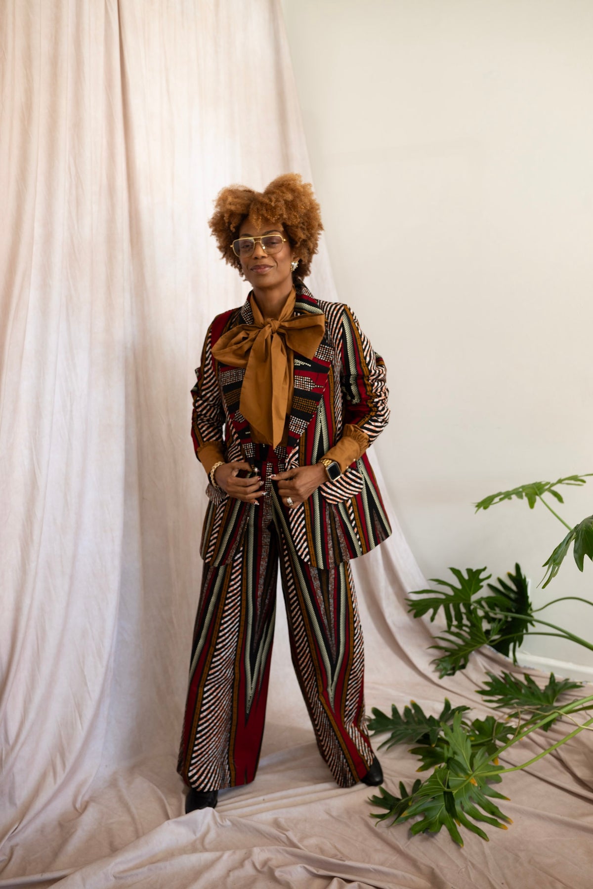The Diplomat African Print Suit