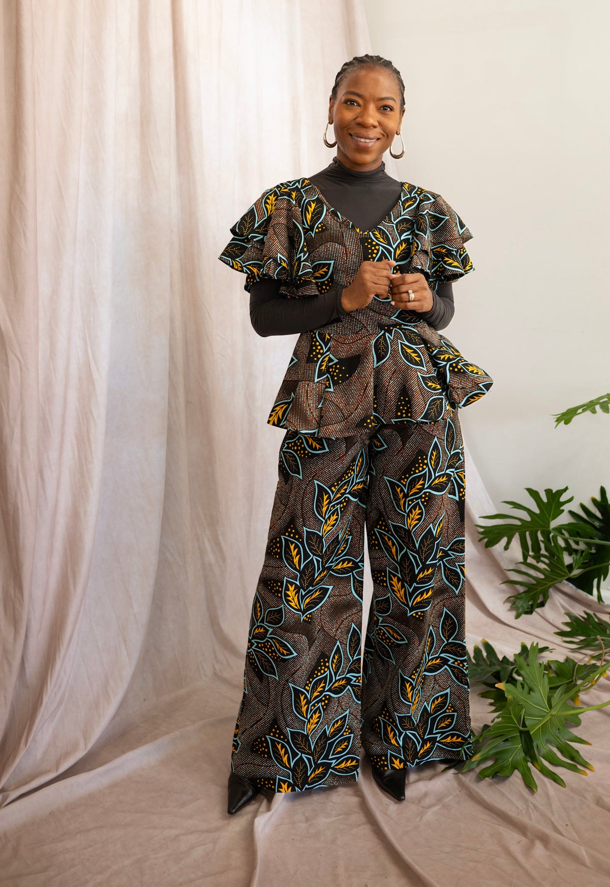 Zawadi African Print Two-Piece Set