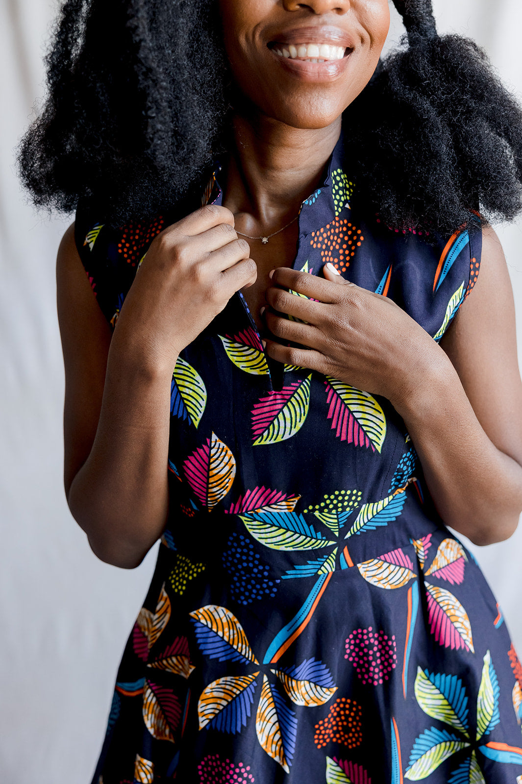 The Shakeena Dress: The Flashlight Print