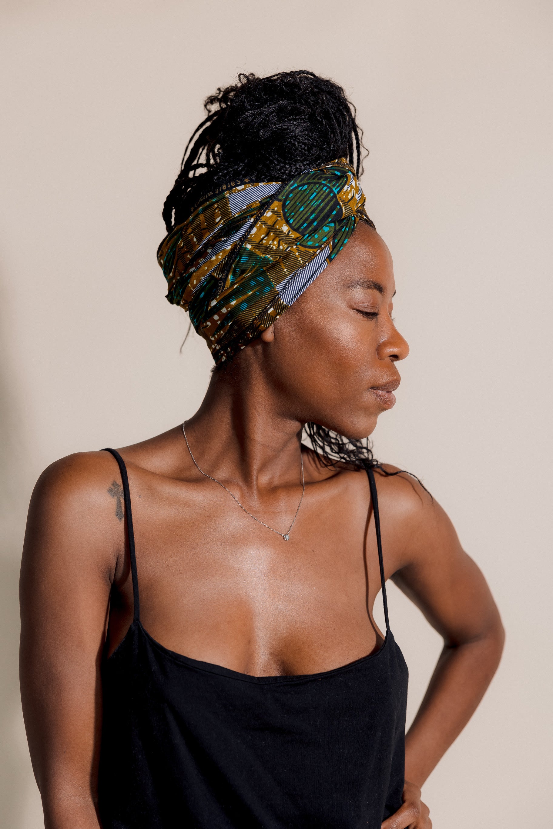 African Print Head Wrap