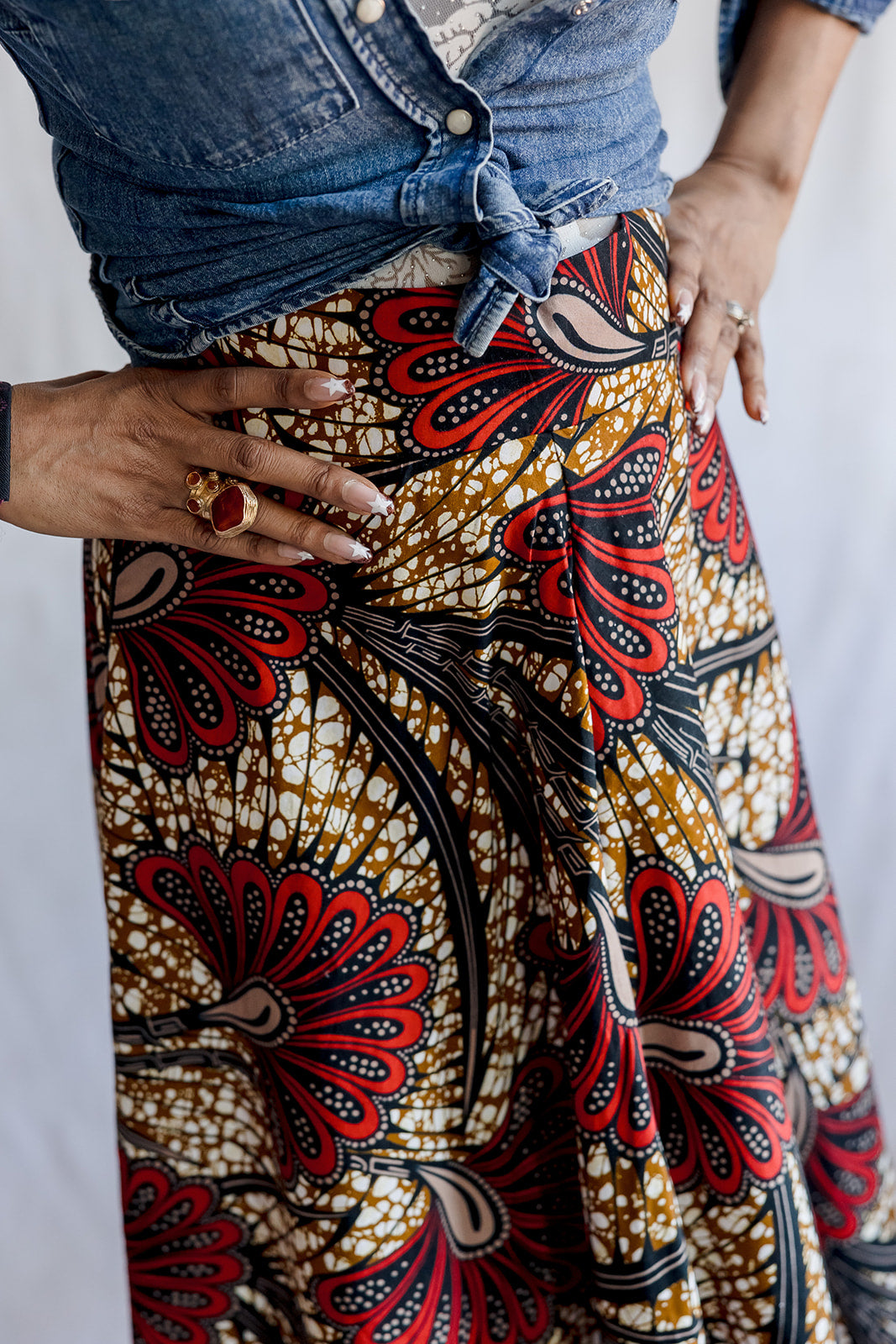 The Maxi: Mkeka Print