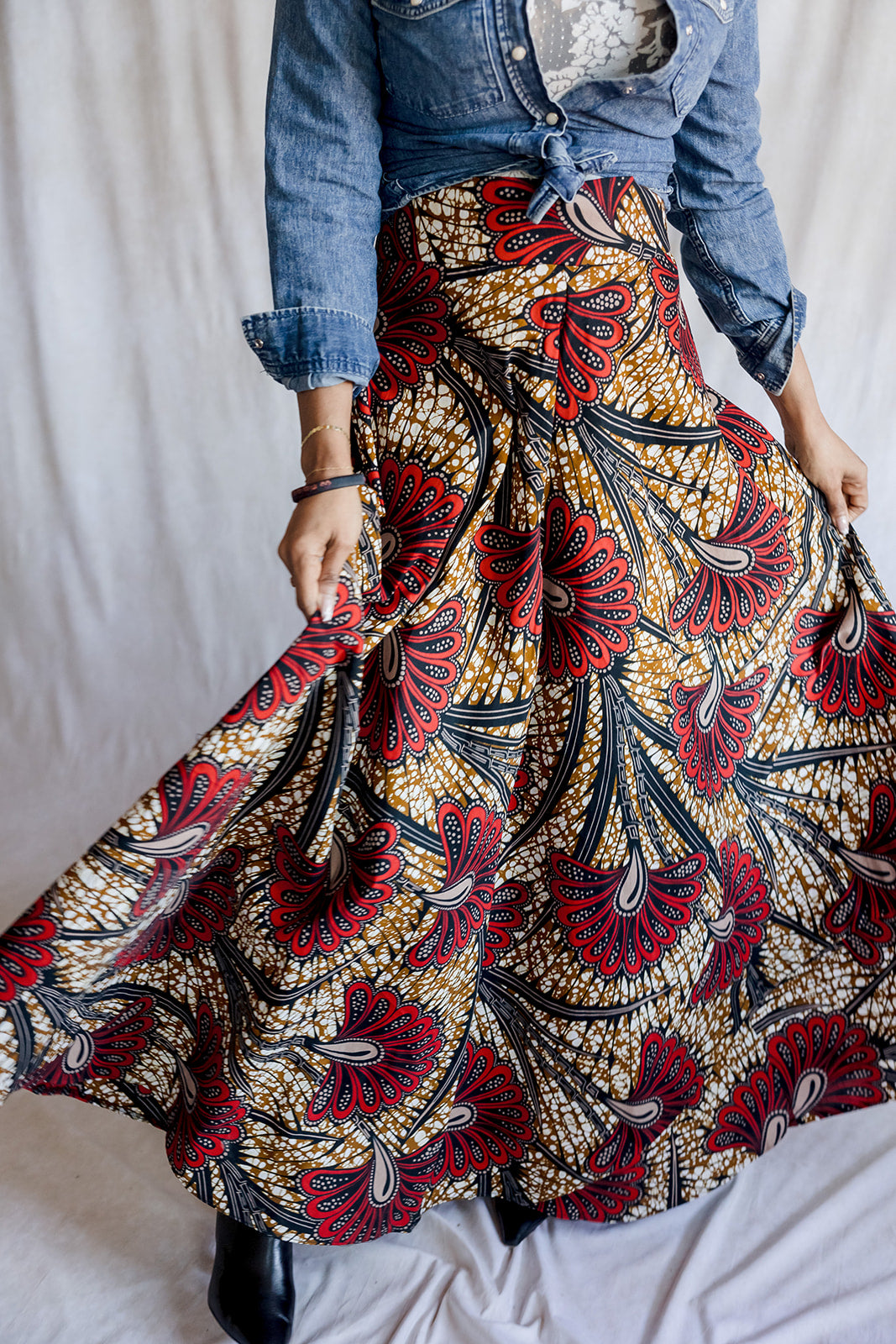 The Maxi: Mkeka Print
