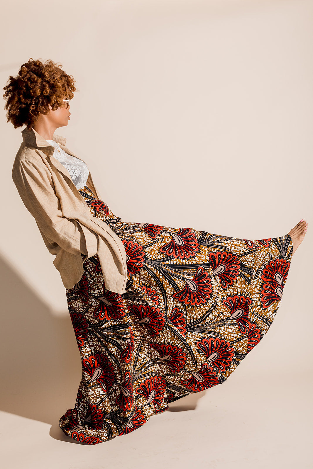 The Maxi: Mkeka Print