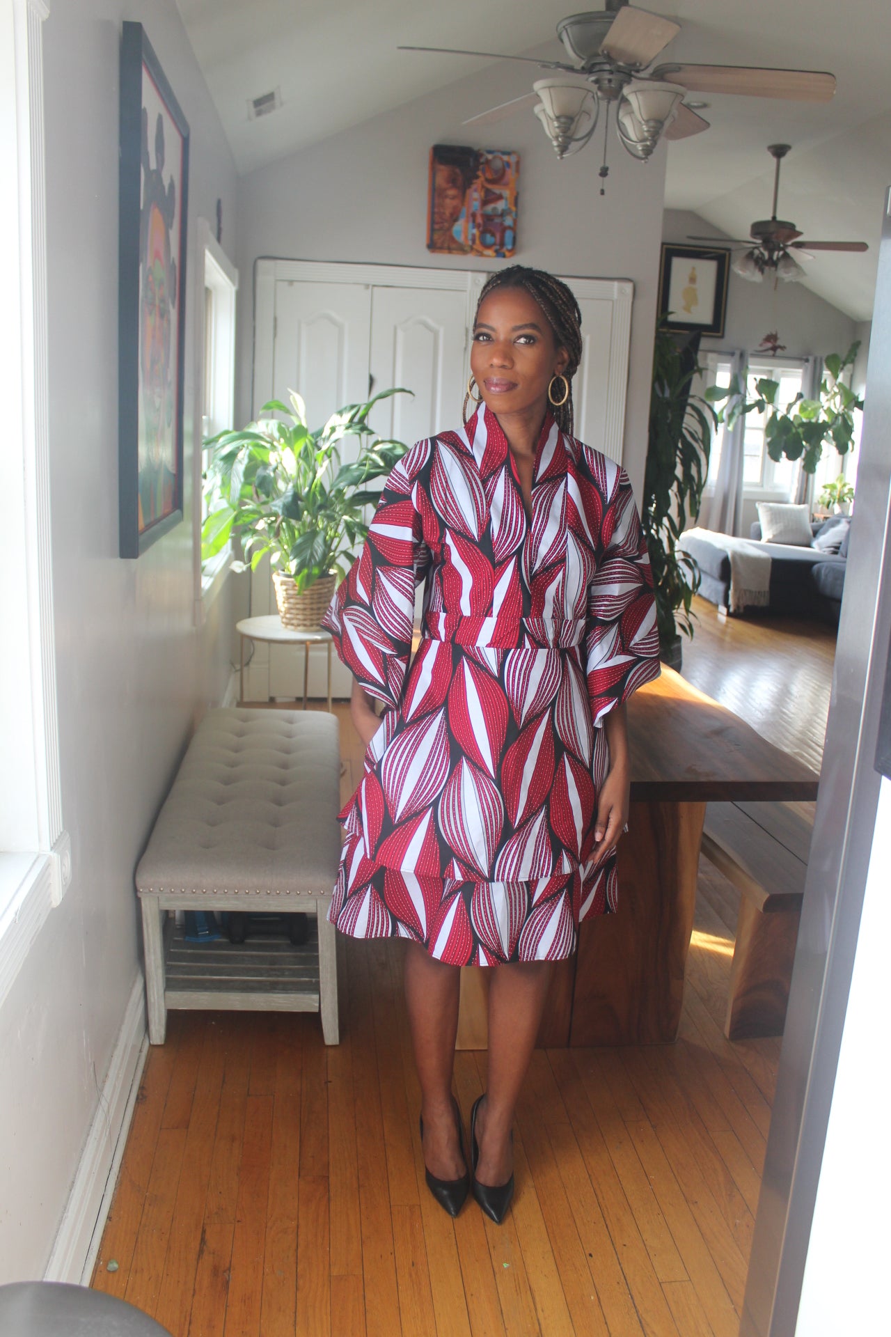 The Sexy and City Dress: Lady in Red Print