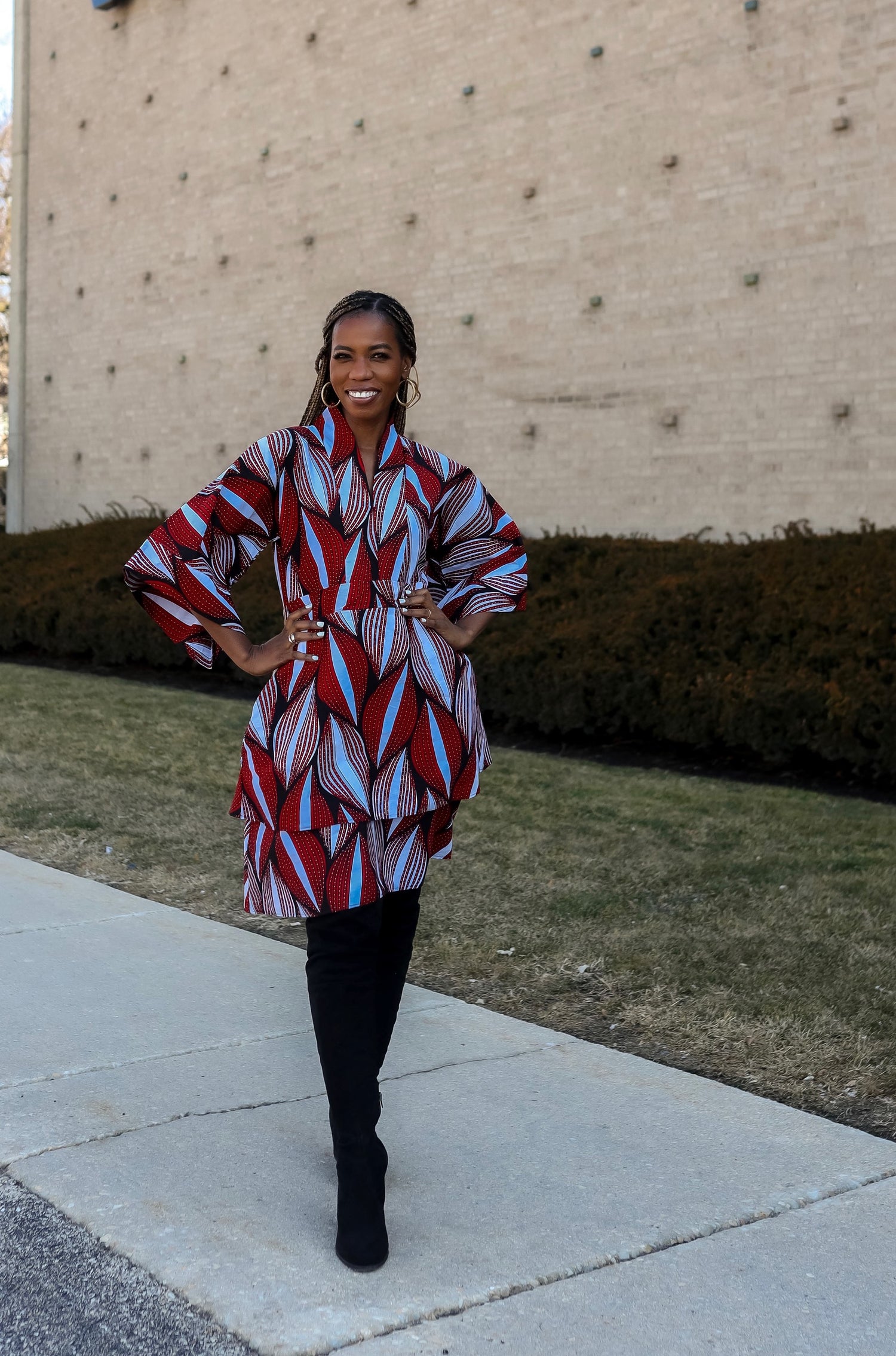 The Sexy and City Dress: Lady in Red Print