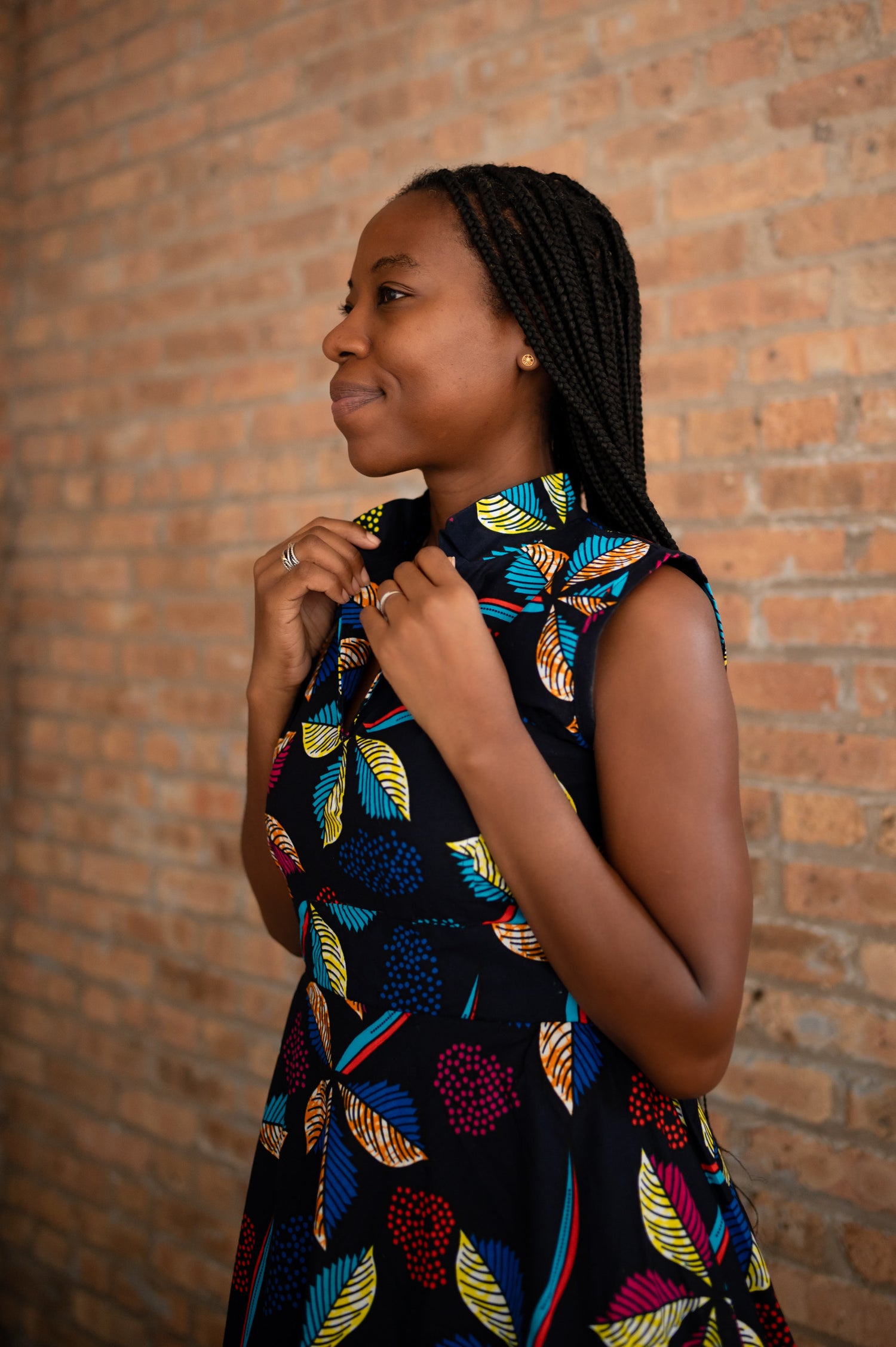The Shakeena Dress: The Flashlight Print