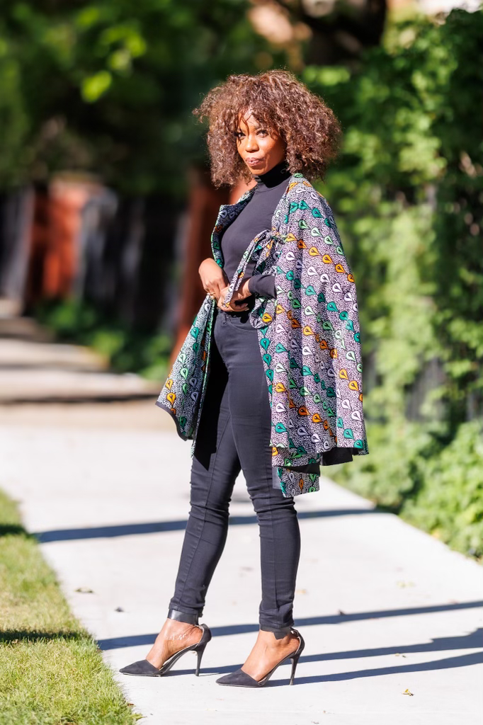 Jacket Inabebwa: Chapa ya Kijani na Chungwa