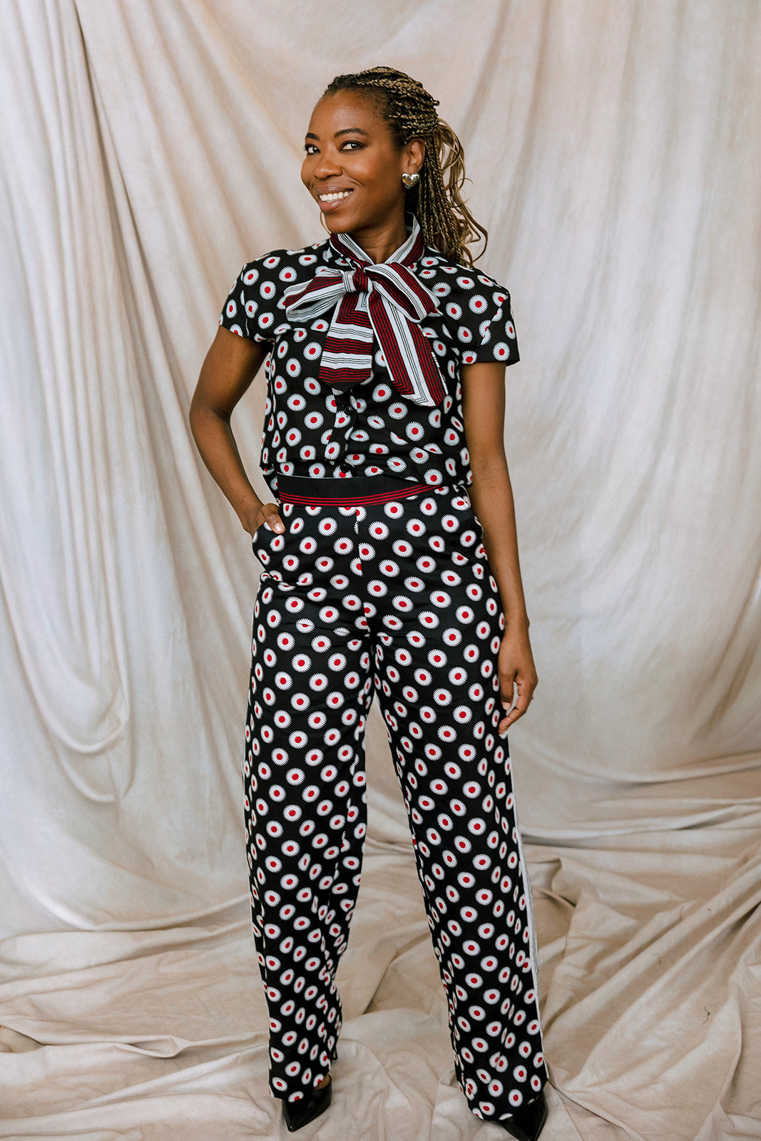 The Diplomat Blouse