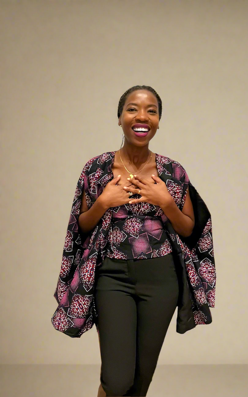 It’s Handled Jacket: The Purple Love Print