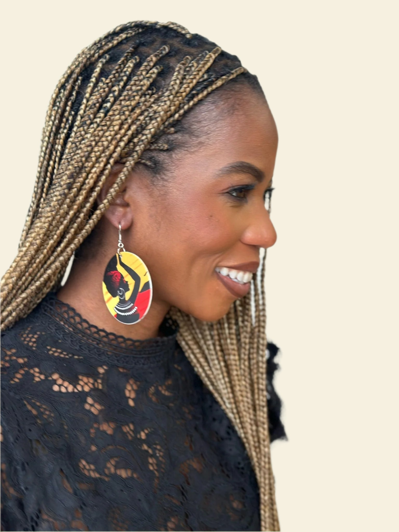 African One Earring