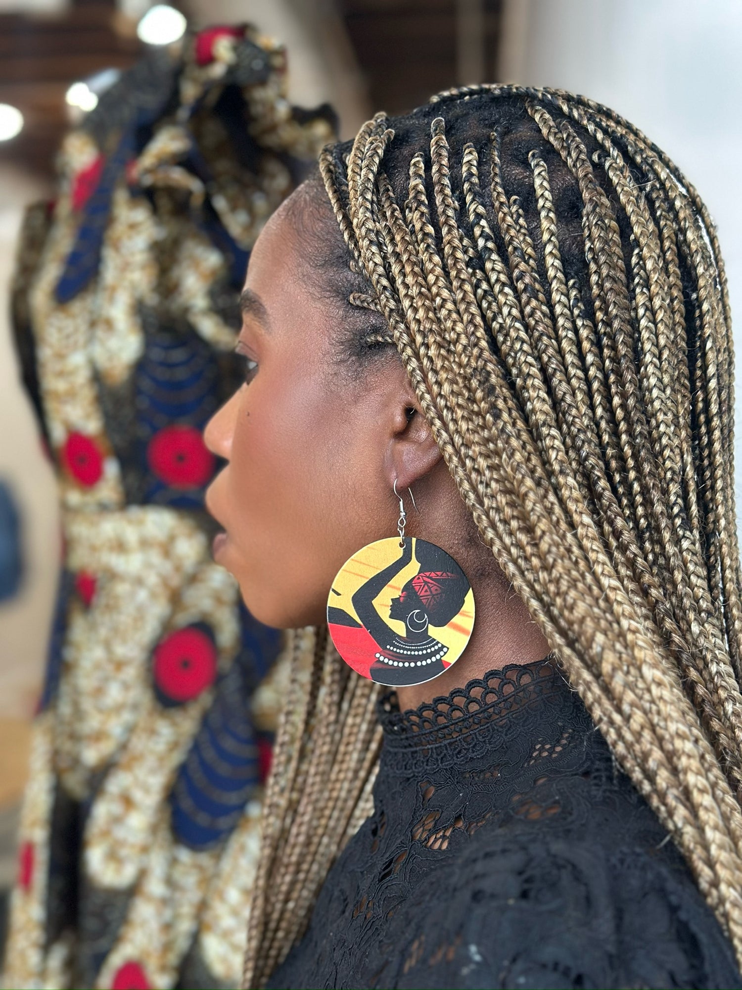 African One Earring