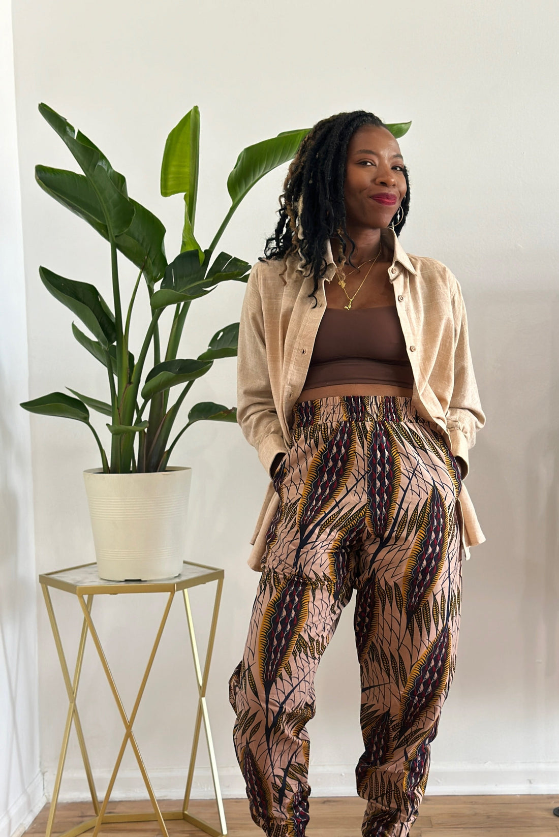 The Jogger: The Leaf Print