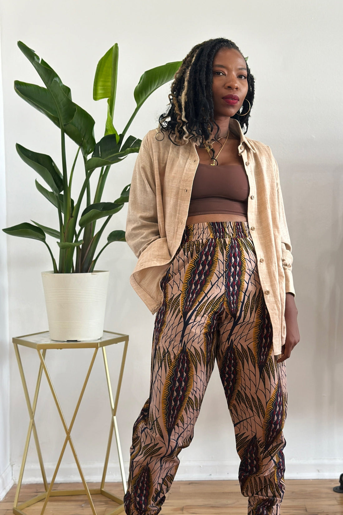The Jogger: The Leaf Print