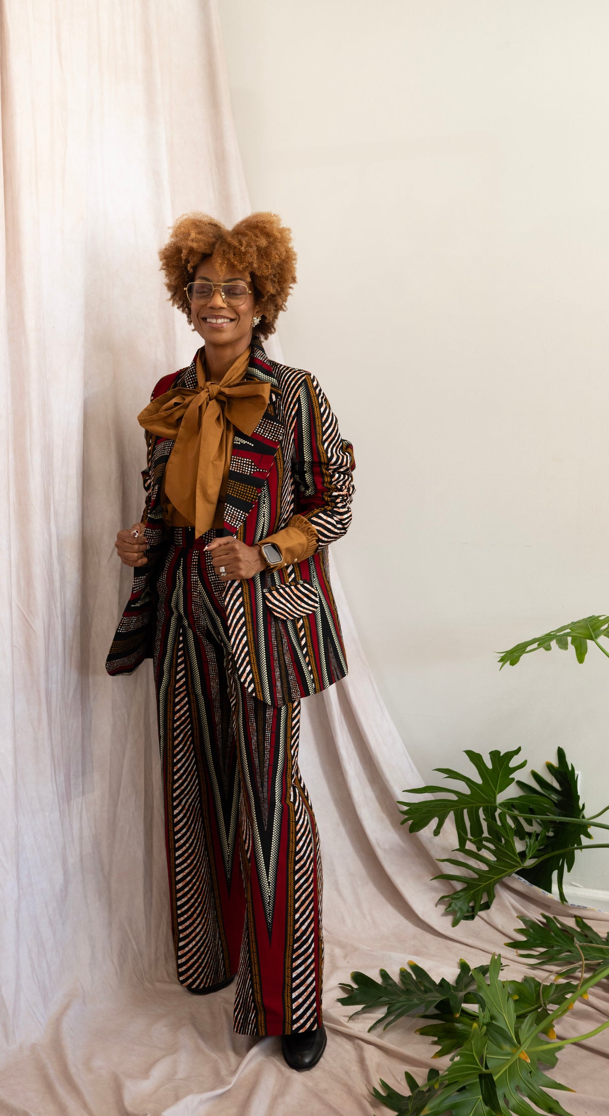 The Diplomat African Print Suit