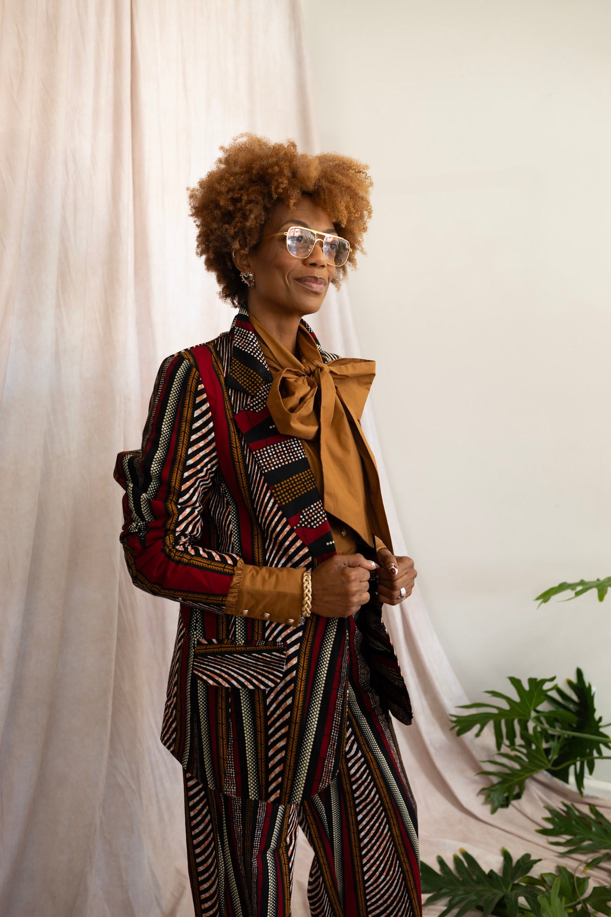 The Diplomat African Print Suit