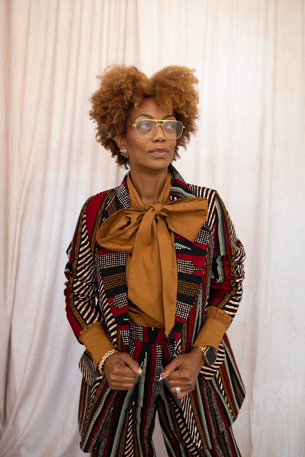 The Diplomat African Print Suit