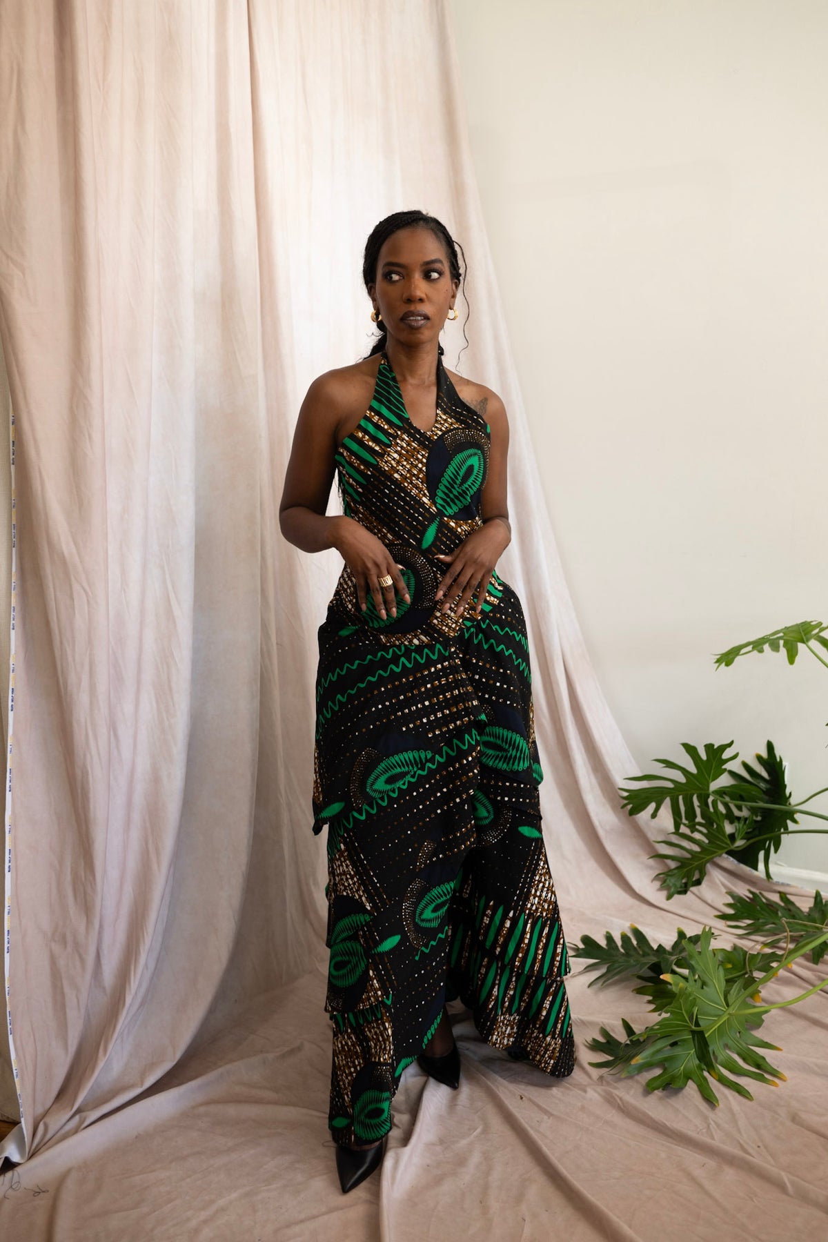 Zuri Halter Dress