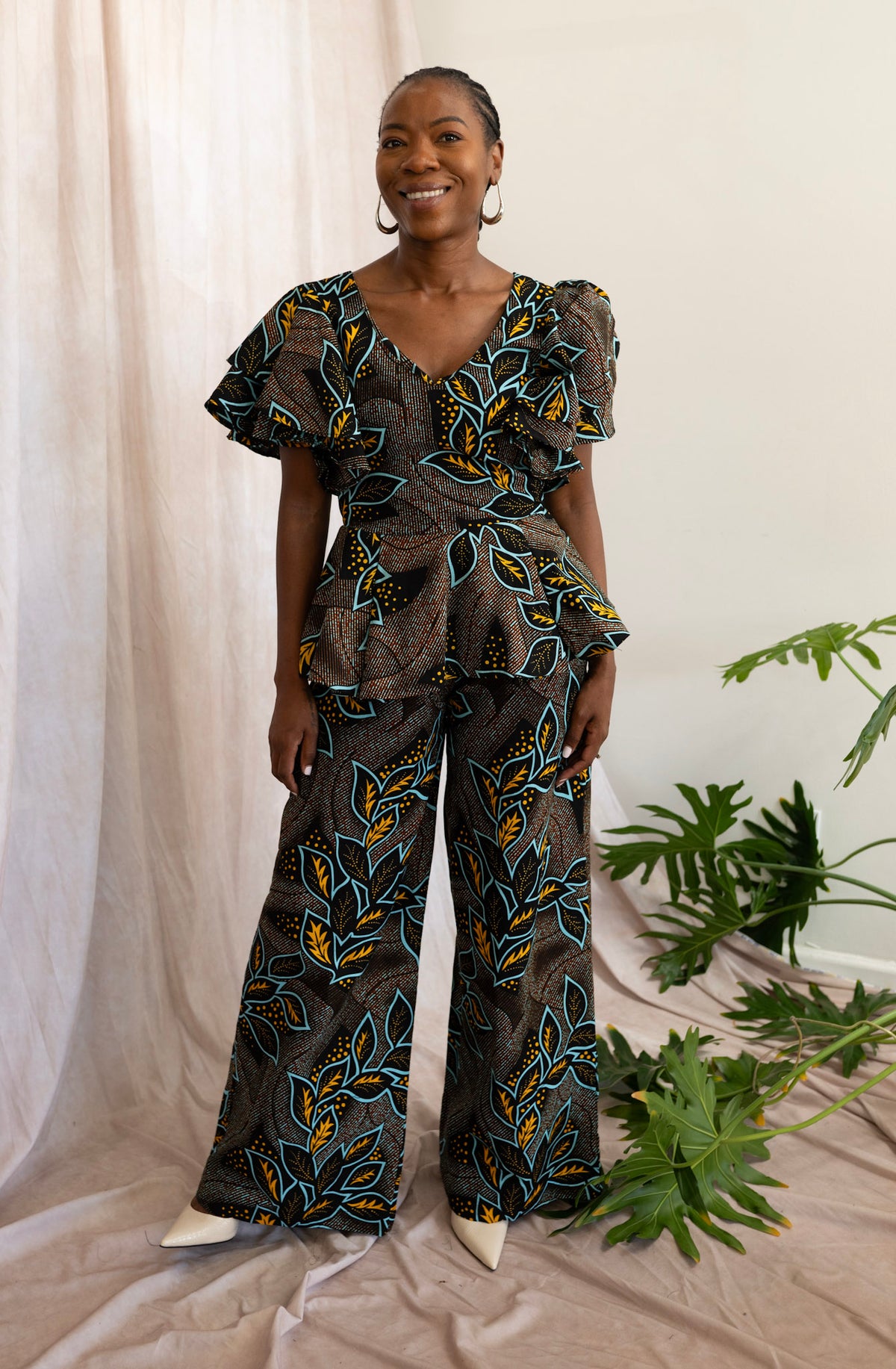Zawadi African Print Two-Piece Set