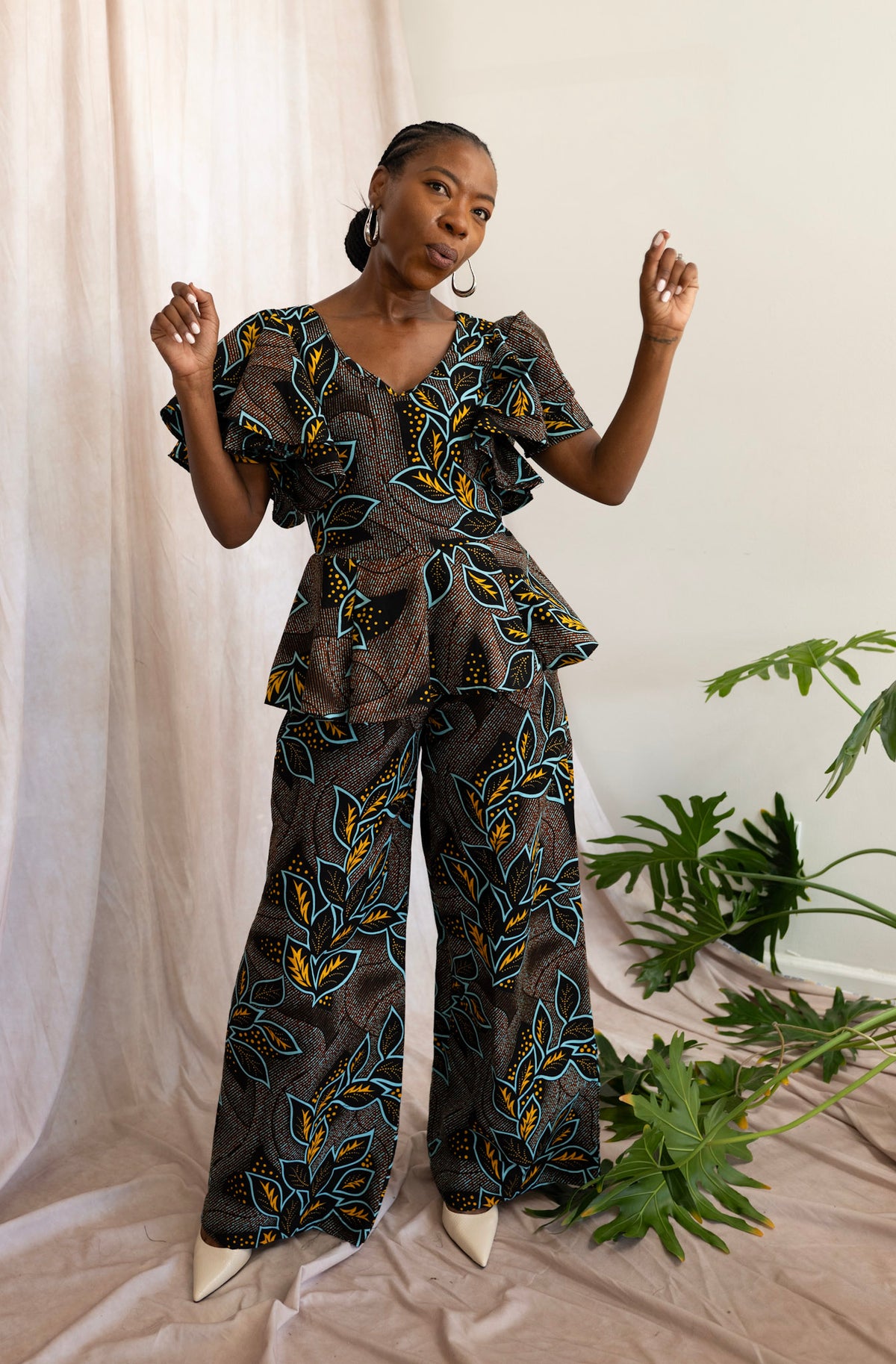Zawadi African Print Two-Piece Set