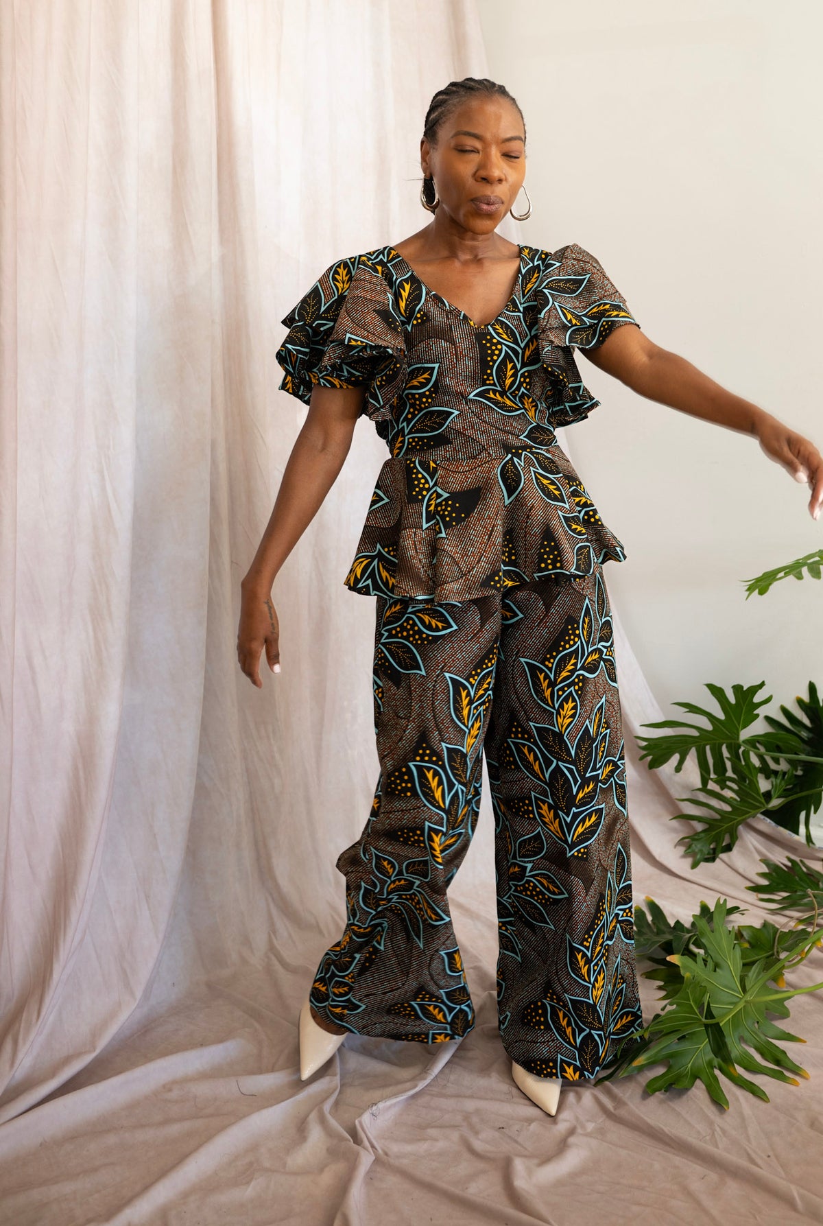 Zawadi African Print Two-Piece Set