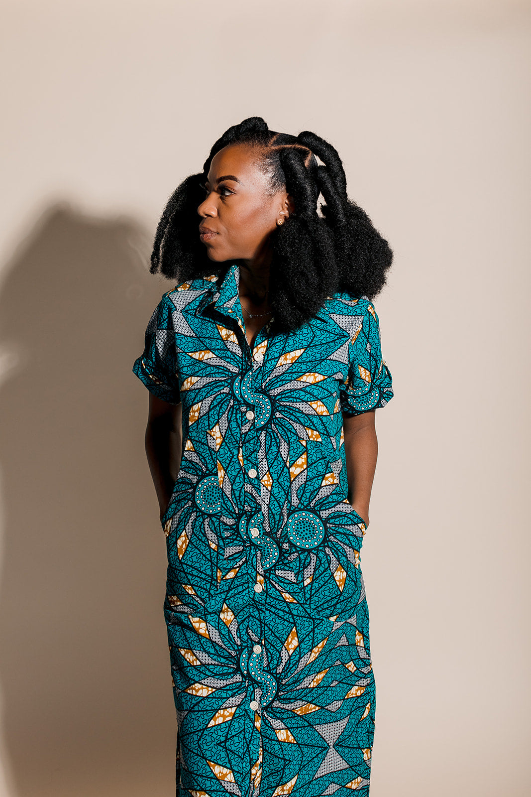 The Shirt Dress: Kitenge