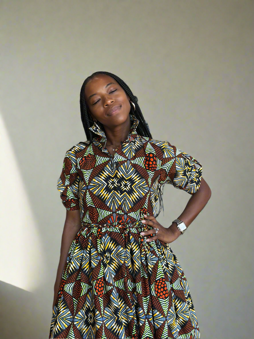 Imara Maxi Full Skirt Dress