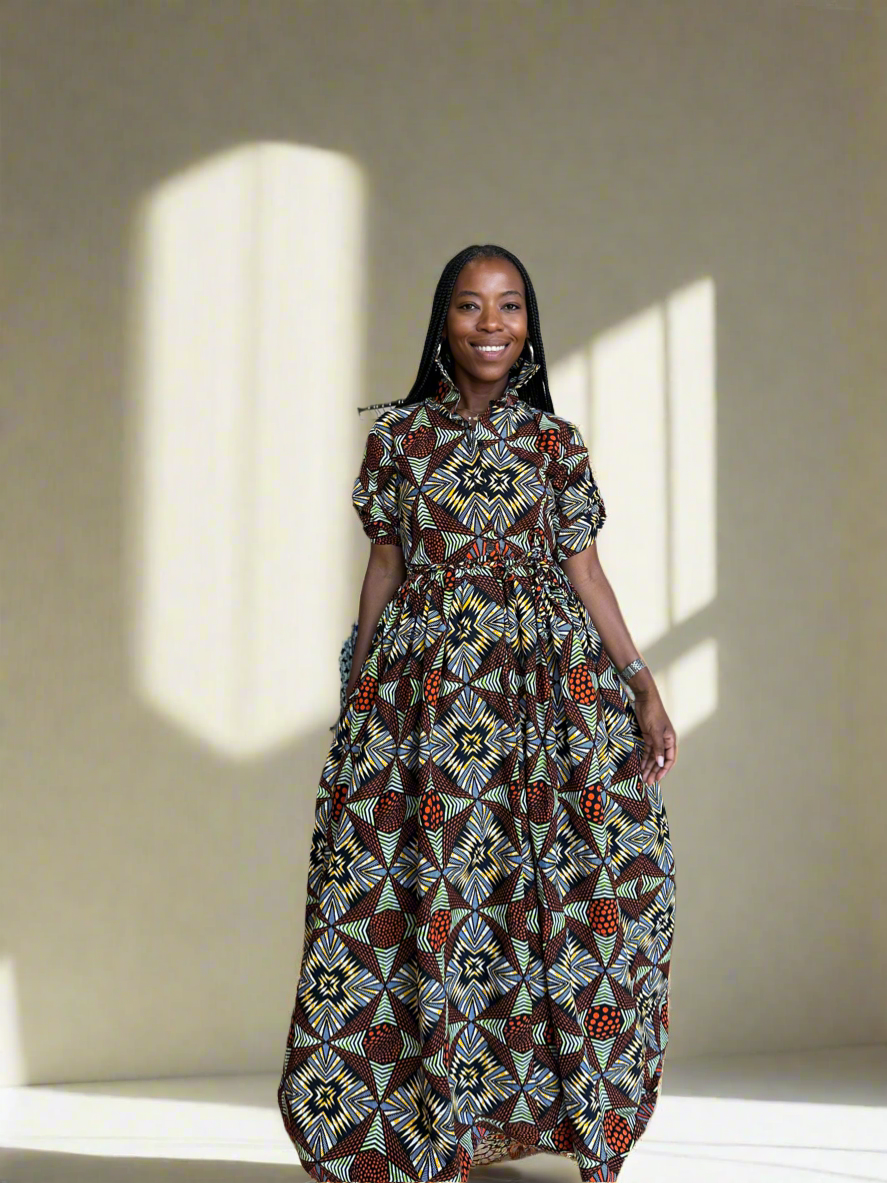 Imara Maxi Full Skirt Dress