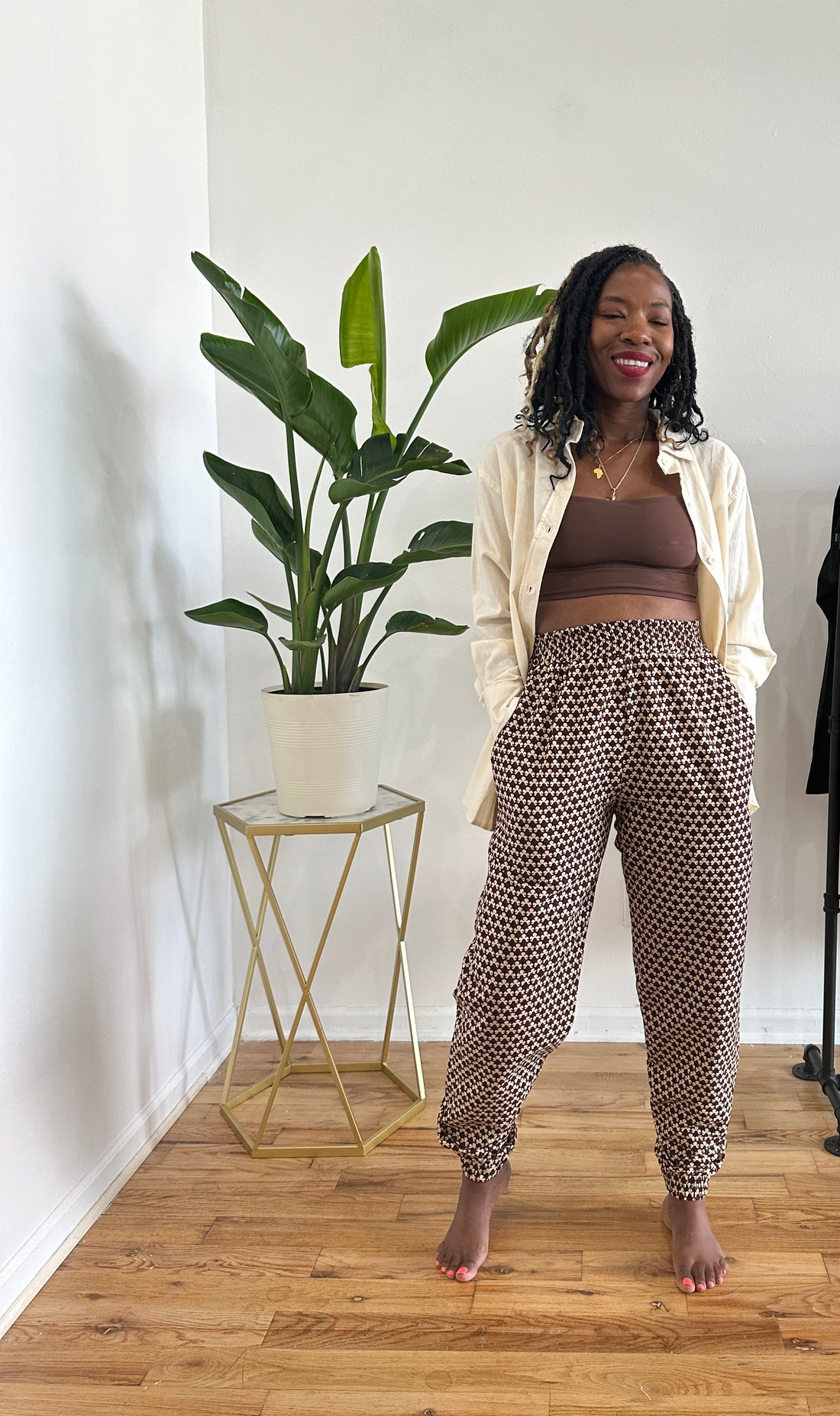 The Jogger: The chocolate print