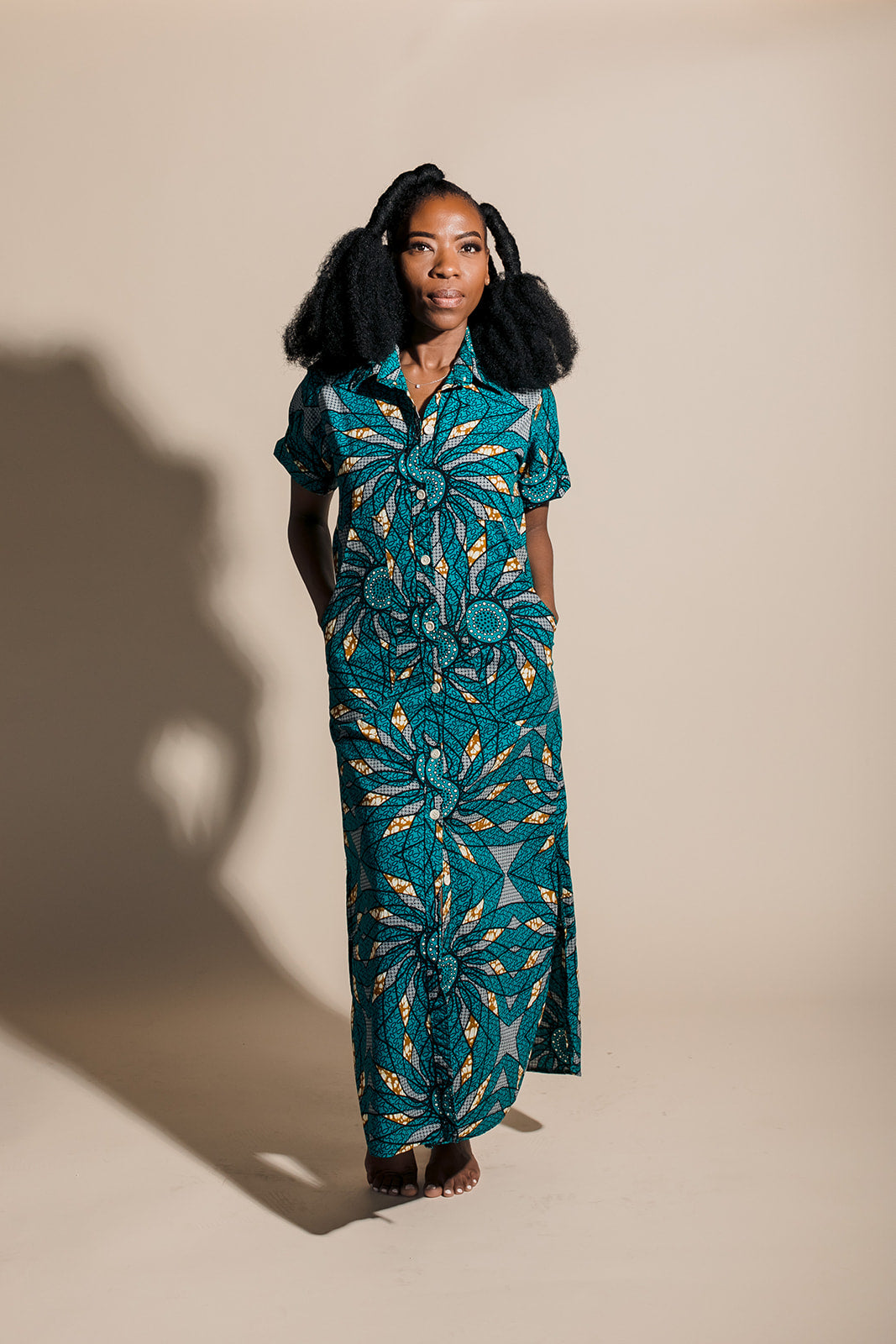 The Shirt Dress: Kitenge