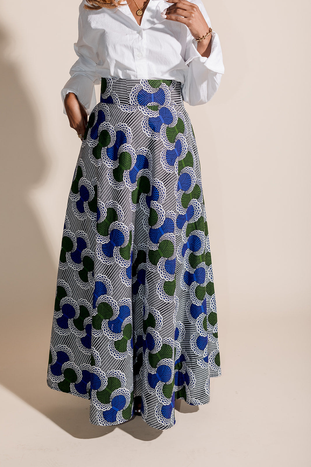 The Maxi: Blue and Green