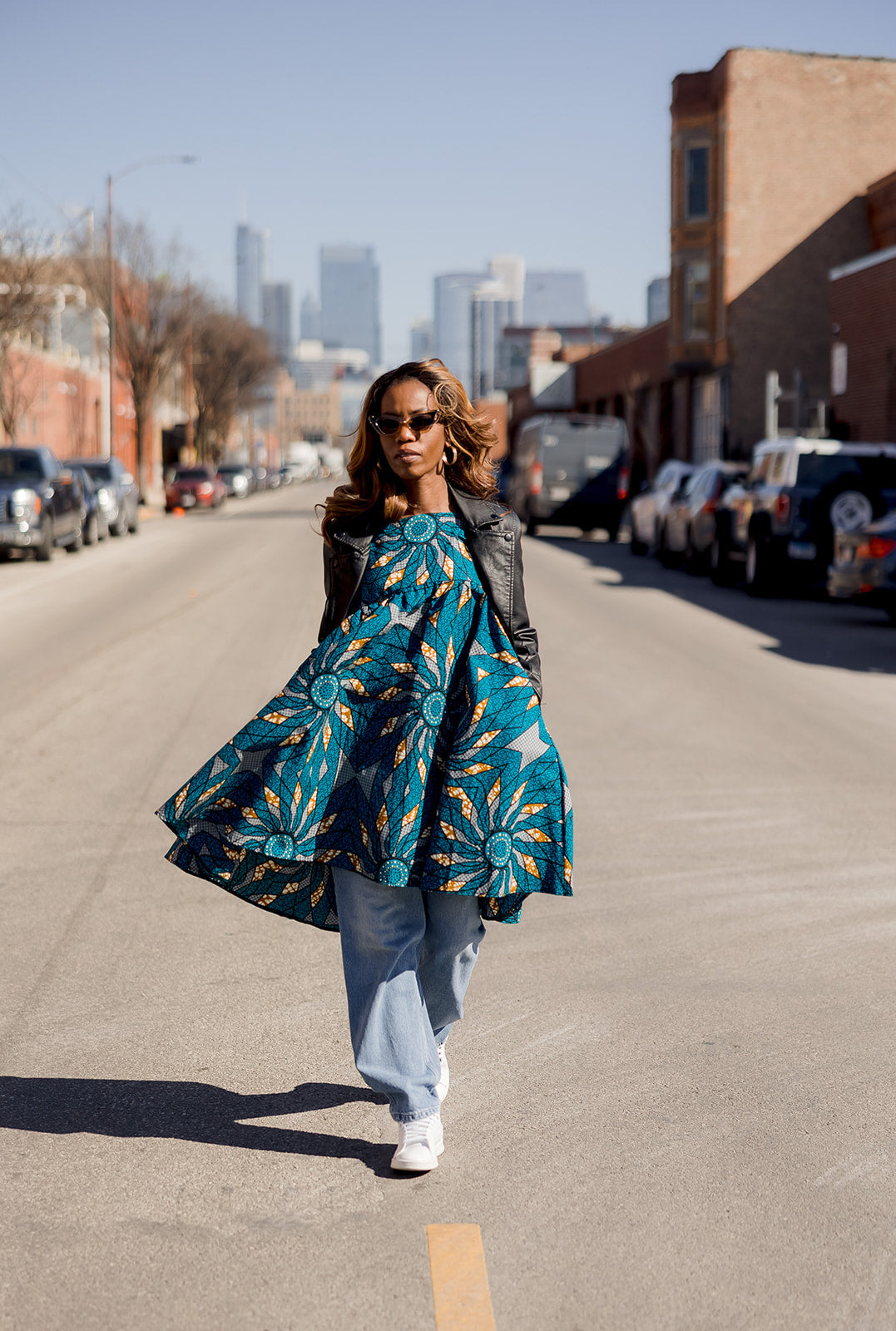 Tarajia Dress: The Paje Print